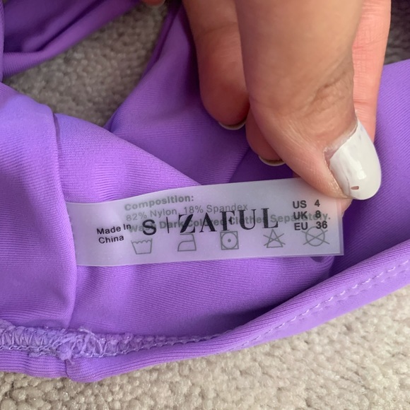 zaful bathing suit top - Picture 2 of 2